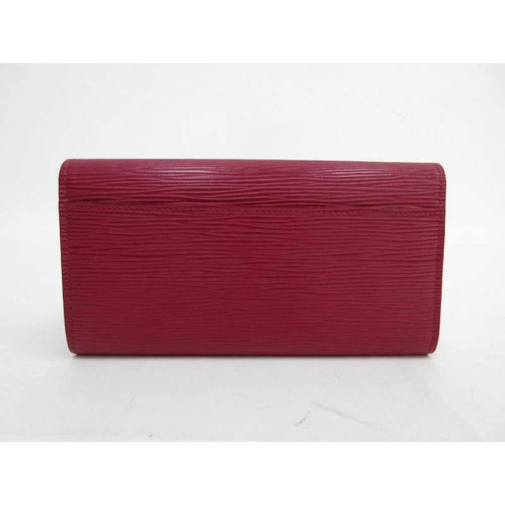 LOUIS VUITTON Epi Portefeuille Sarah Long Wallet Fuschia Pink - Picture 2 of 9